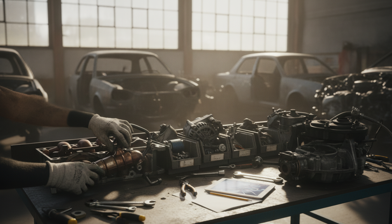 Scrap a Car for Parts: What to Pull First & Sell Fast