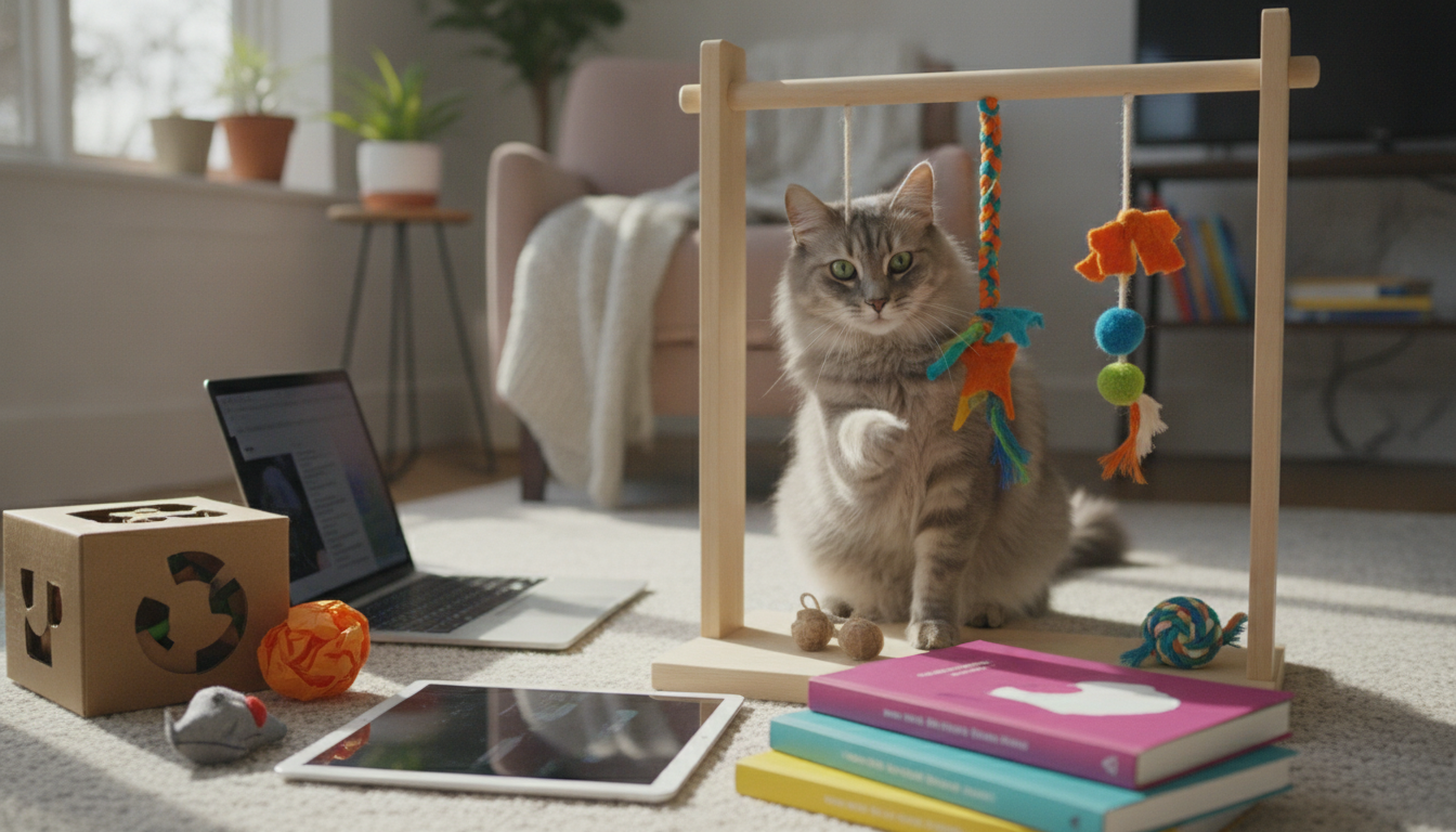 Smart Cat Play: Interactive Games & DIY Enrichment