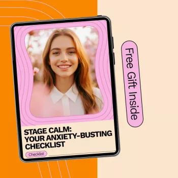 Stage Calm Checklist: Beat Performance Anxiety in 3 Phases